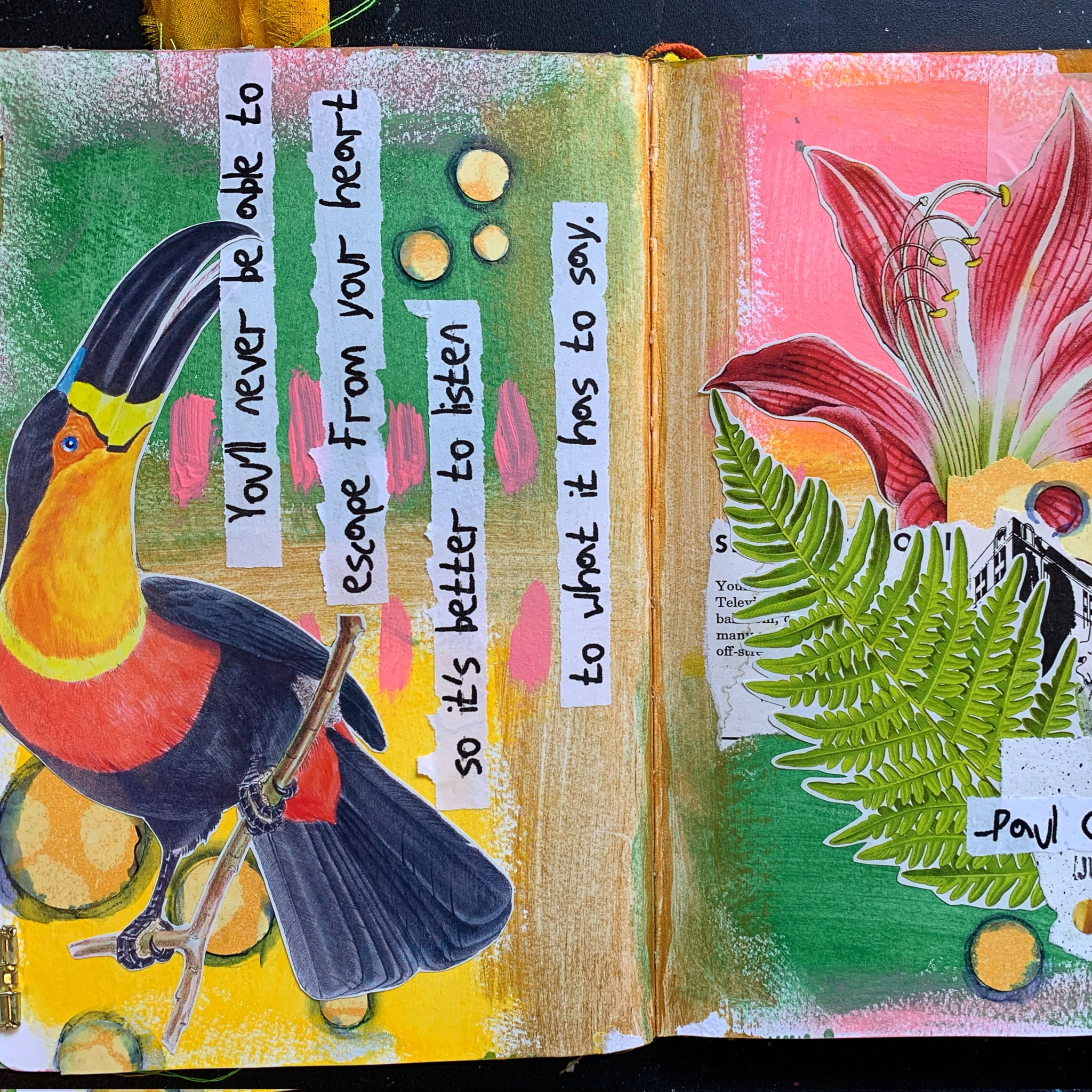 Meghan's Art Journal Pages